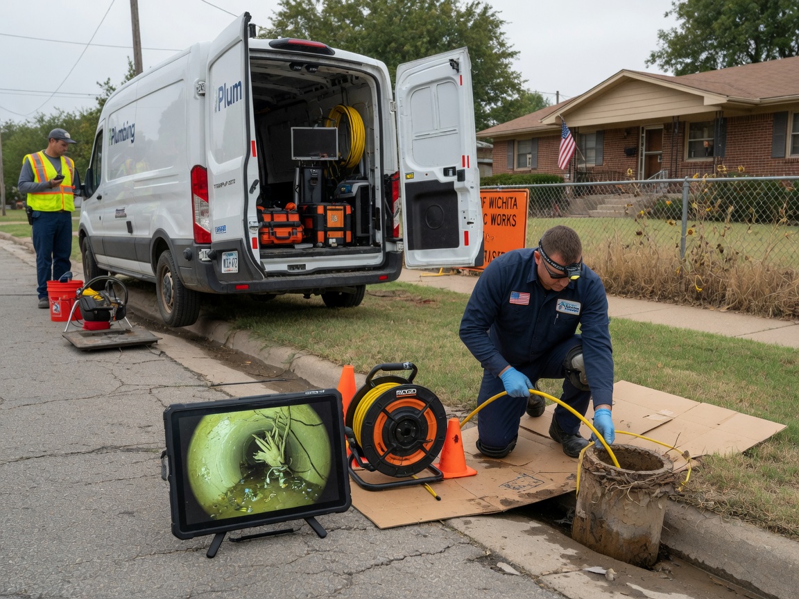 Sewer Camera Inspection in Wichita, KS