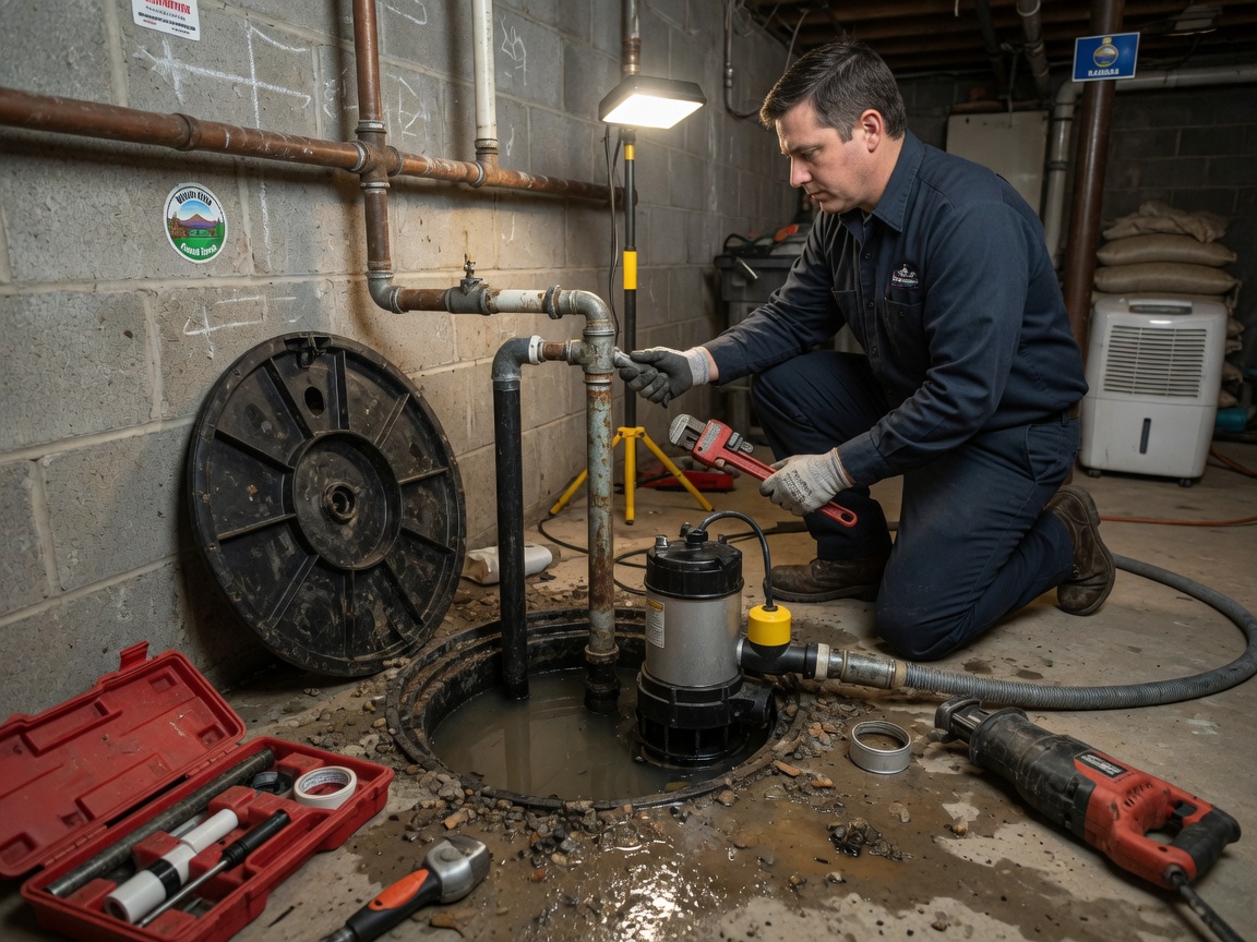 Sump Pump Repair in Wichita, KS